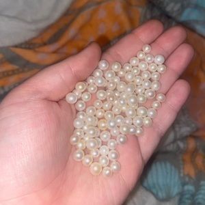 Genuine Freshwater White Pearls